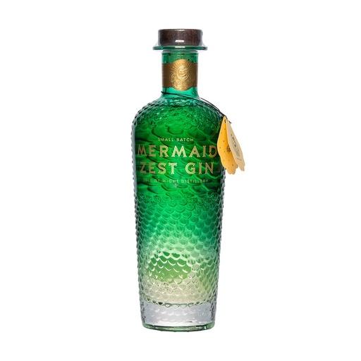 [gin419] Mermaid Zest Gin Isle of Wight Small Batch Gin 70cl