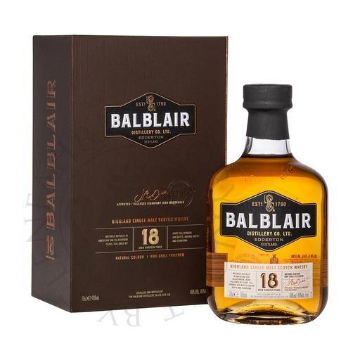 [bar042-d20] Balblair 18y Single Malt Scotch Whisky 20cl DEGU