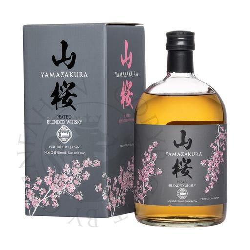 [yam002] Yamazakura Peated Blended Japanese Whisky 70cl