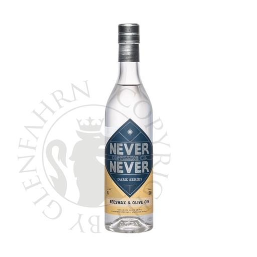 [gin432] Never Never Dark Series Beeswax & Olive Gin 50cl