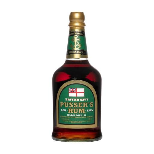 [rum989] Pusser's Select Aged 151 British Navy Rum 70cl