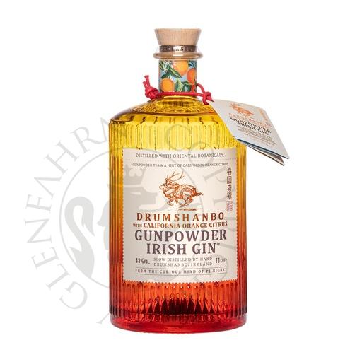 [gin426-d20] Drumshanbo Gunpowder Irish Gin with California Orange Citrus 20cl DEGU