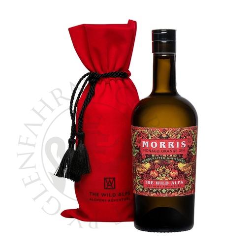 [alp002a] Morris Monaco Orange Gin in Velvet Sachet The Wild Alps 50cl