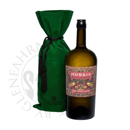 [alp002-150a] Morris Monaco Orange Gin Magnum in Velvet Sachet The Wild Alps 150cl
