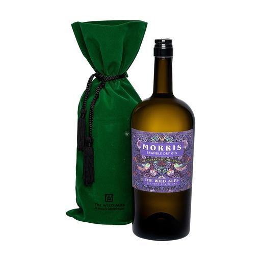 [alp003-150a] Morris Bramble Dry Gin Magnum in Velvet Sachet The Wild Alps 150cl