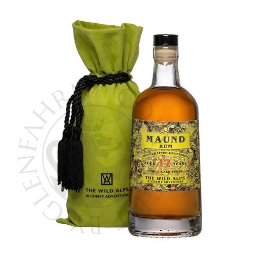 [alp201a] Maund 12y Jamaica Rum in Velvet Sachet The Wild Alps 50cl