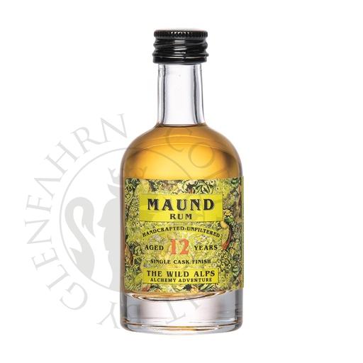 [alp201-005] Maund 12y Jamaica Rum Miniature The Wild Alps 5cl
