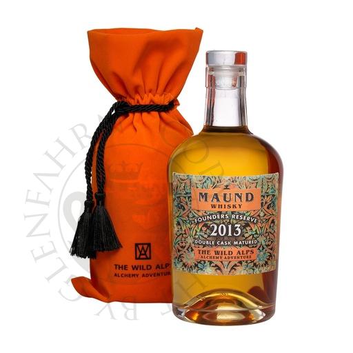 [alp101a] Maund 2013 Founders Reserve Single Malt Whisky in Velvet Sachet The Wild Alps 70cl