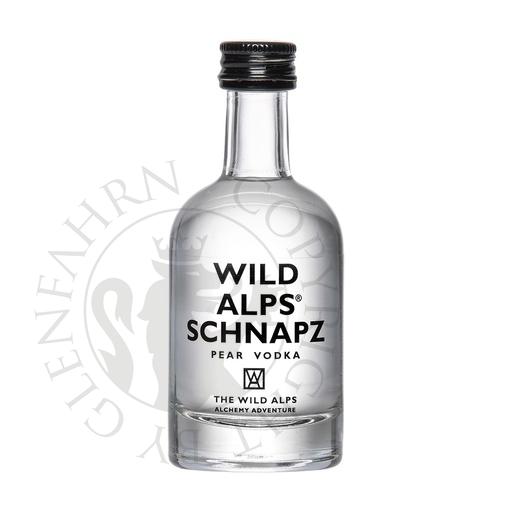 [alp301-005] Wild Alps Schnapz Pear Vodka Miniature 5cl