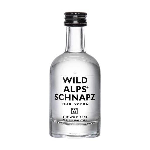 [alp301-005] Wild Alps Schnapz Pear Vodka Miniature 5cl