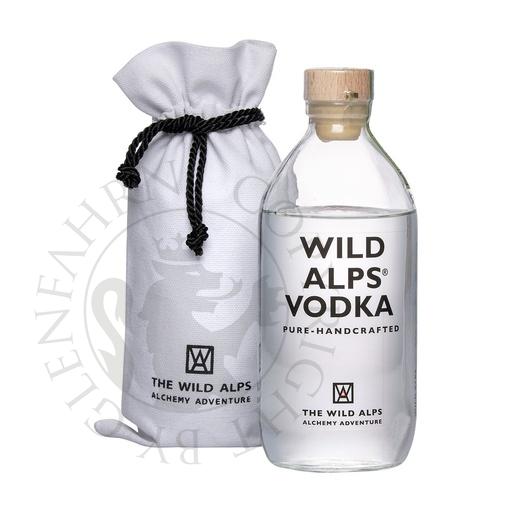 [alp302a] Wild Alps Vodka in Canvas Sachet 50cl