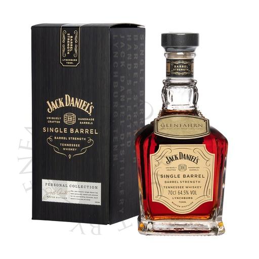 [jac021] Jack Daniel's Single Barrel Barrel Strength bot. for Glen Fahrn Tennessee Whiskey 70cl