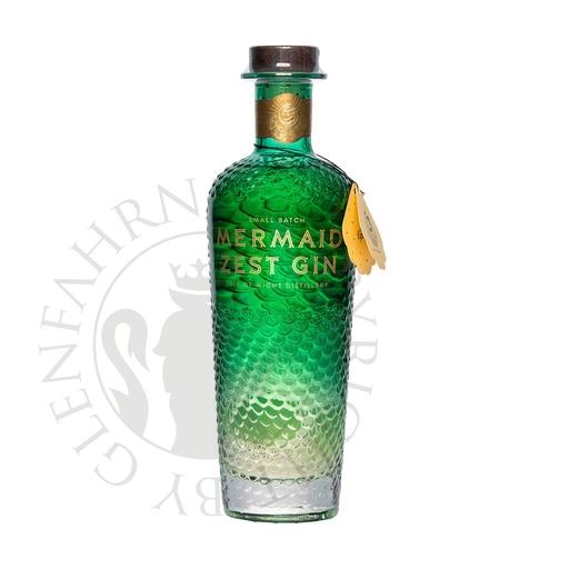 [gin419-d20] Mermaid Zest Gin Isle of Wight Small Batch Gin 20cl DEGU