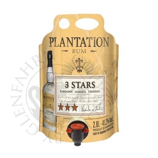 [rum785-280] Plantation 3 Stars Jamaica Barbados Trinidad Rum Ecopouch 280cl