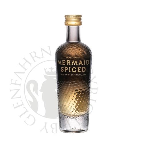 [rum0026-005] Mermaid Spiced Rum Isle of Wight Small Batch Rum Miniature 5cl