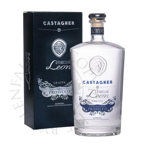 [gra501] Castagner Fuoriclasse Leon Valdobbiadene Prosecco Morbida Grappa Giovane 70cl