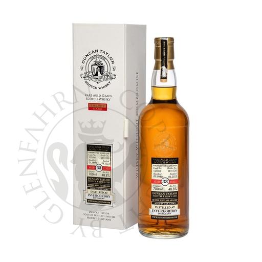 [dct477-d20] Invergordon 1990 33y Cask#520008 Rare Auld Grain Duncan Taylor 20cl DEGU