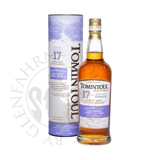 [toi045-d20] Tomintoul 2005 17y Pedro Ximénez Sherry Cask Finish Single Malt Scotch Whisky 70cl