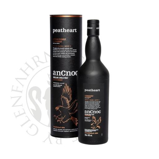 [anc034-d20] anCnoc Peatheart Batch#3 Heavily Peated Knockdhu Single Malt Scotch Whisky 20cl DEGU