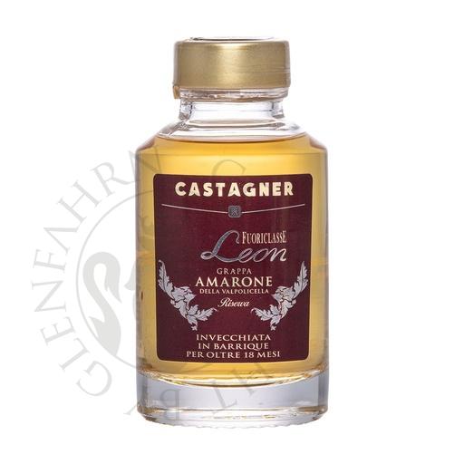 [gra381-010] Castagner Fuoriclasse Leon Amarone Barrique Miniature Grappa Riserva di Amarone 10cl