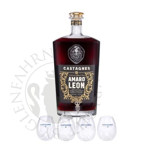 [lik113-300] Castagner Amaro Leon Kräuterbitter Doppelmagnum 300cl