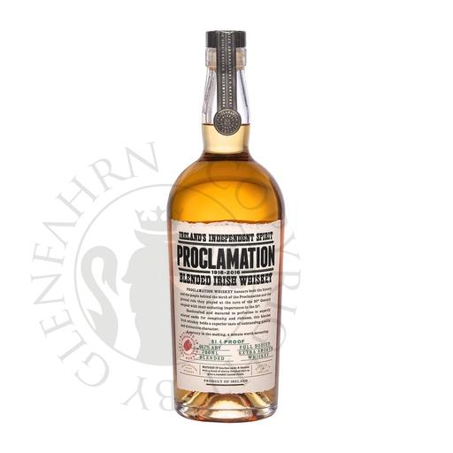 [gom001-d20] Proclamation Blended Irish Whiskey 20cl DEGU