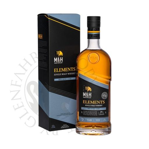 [mho004] M&H Elements Red Wine Cask Single Malt Tel Avivian Whisky 70cl