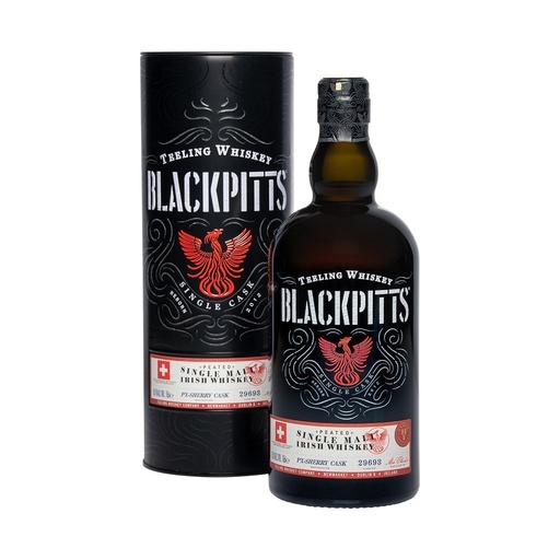 [twc091] Teeling Blackpitts 2017 6y PX Sherry Cask #29693 Peated Single Malt Irish Whiskey 70cl
