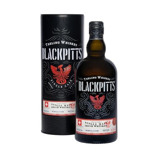 [twc092] Teeling Blackpitts 2018 5y Marsala Cask #68746 Peated Single Malt Irish Whiskey 70cl