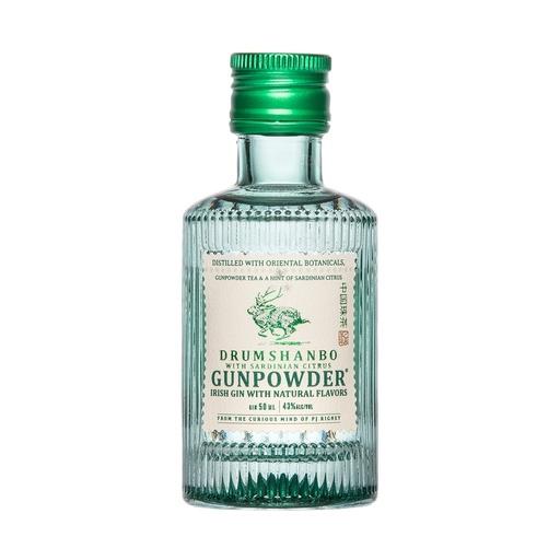 [gin378-005] Drumshanbo Gunpowder Irish Gin with Sardinian Citrus Miniature 5cl