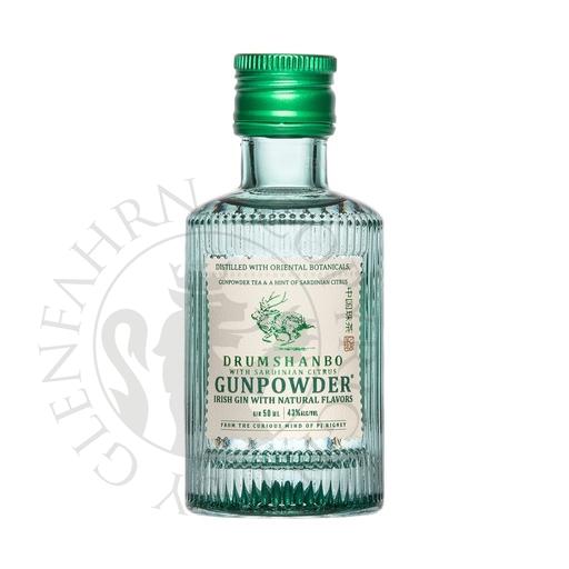 [gin378-005] Drumshanbo Gunpowder Irish Gin with Sardinian Citrus Miniature 5cl