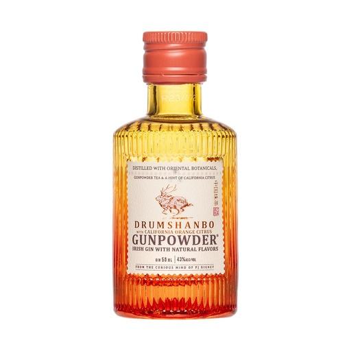 [gin426-005] Drumshanbo Gunpowder Irish Gin with California Orange Citrus Miniature 5cl