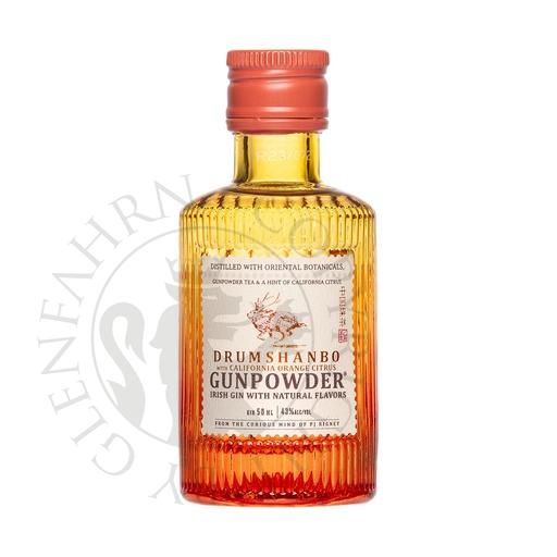 [gin426-005] Drumshanbo Gunpowder Irish Gin with California Orange Citrus Miniature 5cl