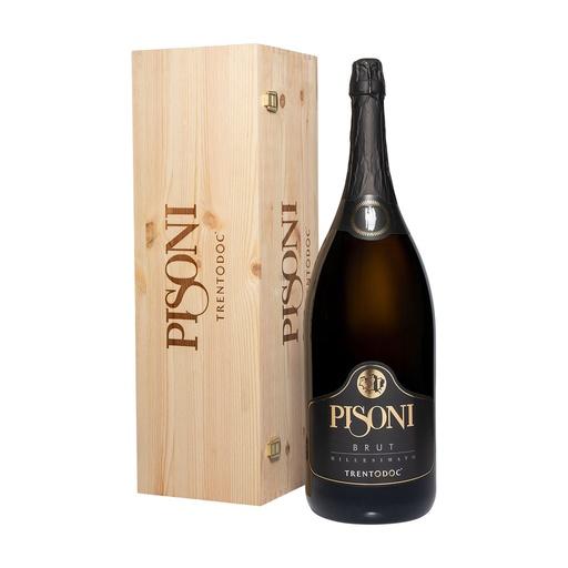[cmp465-600] Pisoni Brut Methusalem Millesimato Trento DOC 600cl