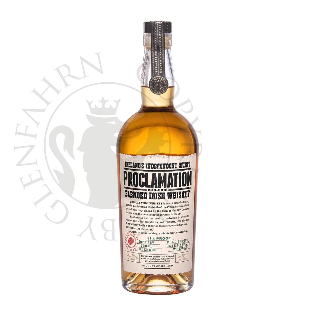 [gom001] Proclamation Blended Irish Whiskey 70cl