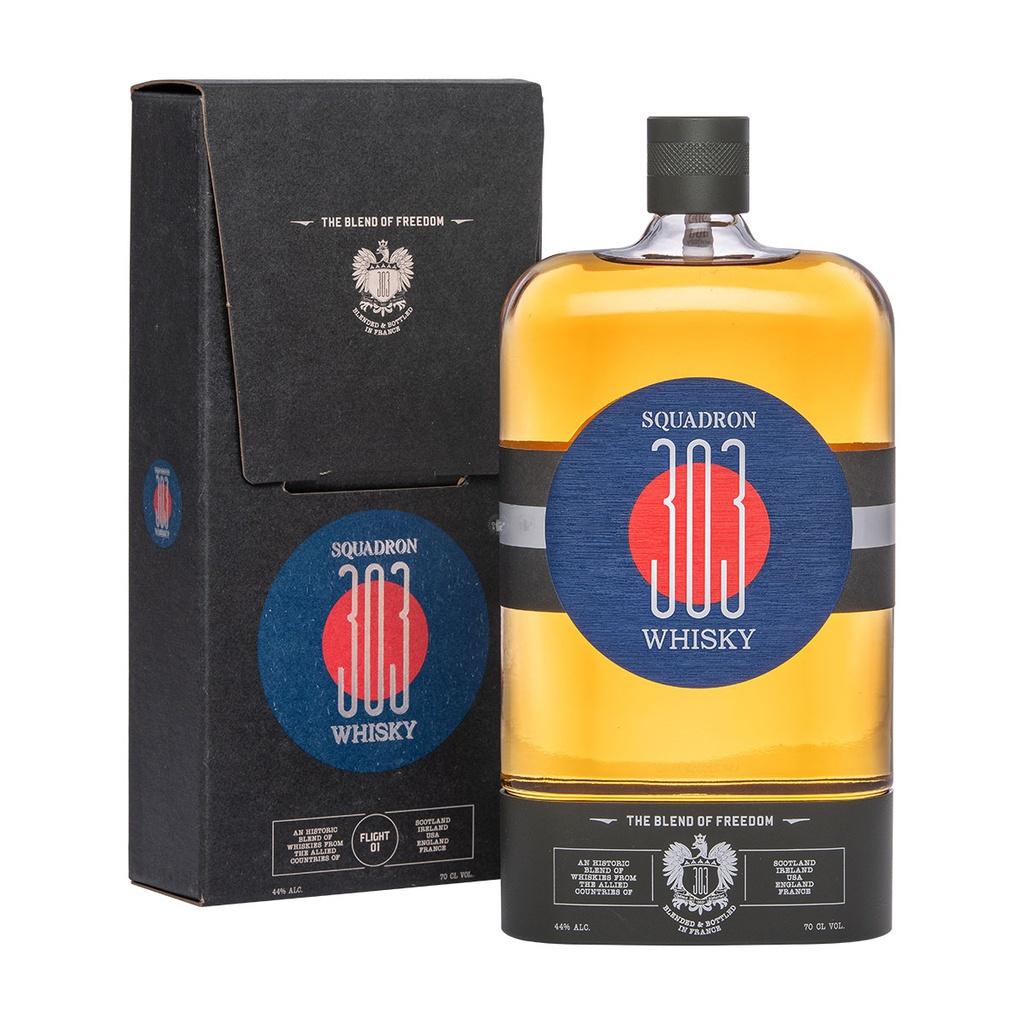 [why006] Squadron 303 Whisky The Blend of Freedom 70cl