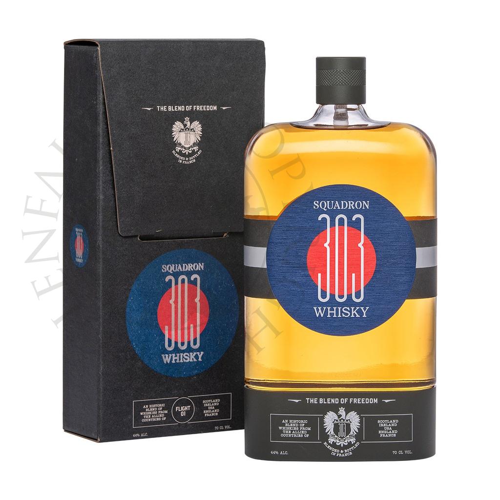 [why006] Squadron 303 Whisky The Blend of Freedom 70cl