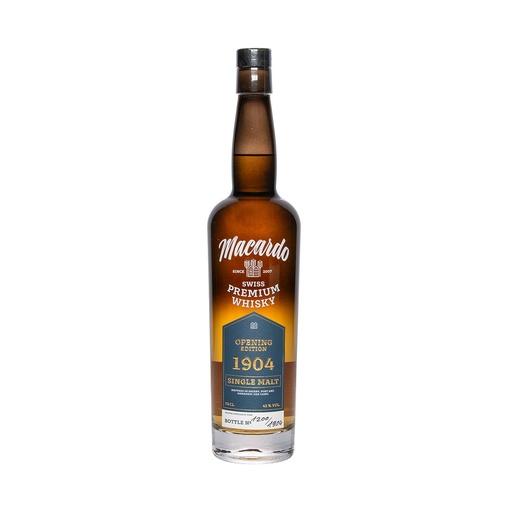 [mao012] Macardo Single Malt Opening Edition 1904 Swiss Premium Whisky 70cl