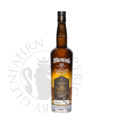 [mao014] Macardo Chapter 1 The Slightly Smoky Single Malt Swiss Premium Whisky 70cl