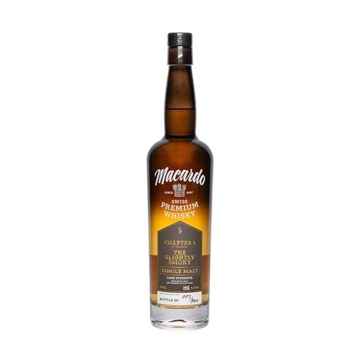 [mao014] Macardo Chapter 1 The Slightly Smoky Single Malt Swiss Premium Whisky 70cl