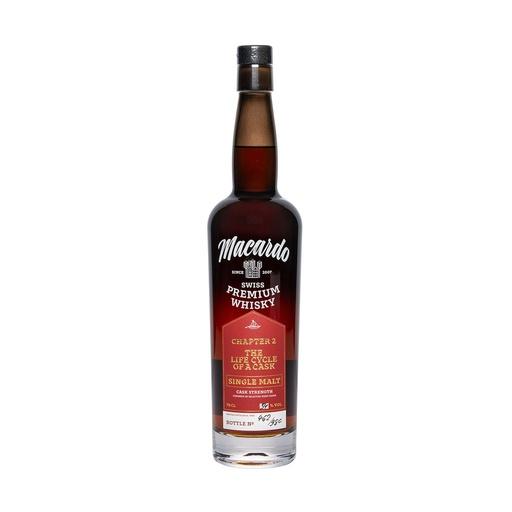 [mao015] Macardo Chapter 2 The Life Cycle of a Cask Single Malt Swiss Premium Whisky 70cl