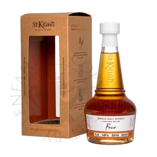 [stk004-d20] St.Kilian Signature Edition Four Peated Single Malt Bavarian Whisky 20cl DEGU