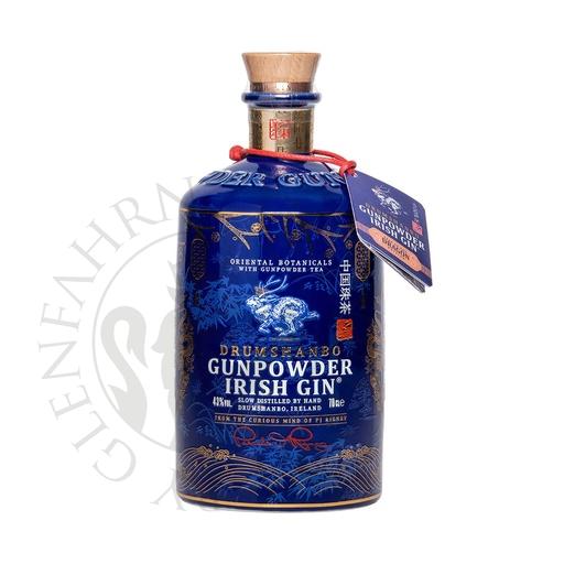 [gin336b] Drumshanbo Gunpowder Irish Gin Year of the Dragon Edition Ceramic Collector's Bottle 70cl