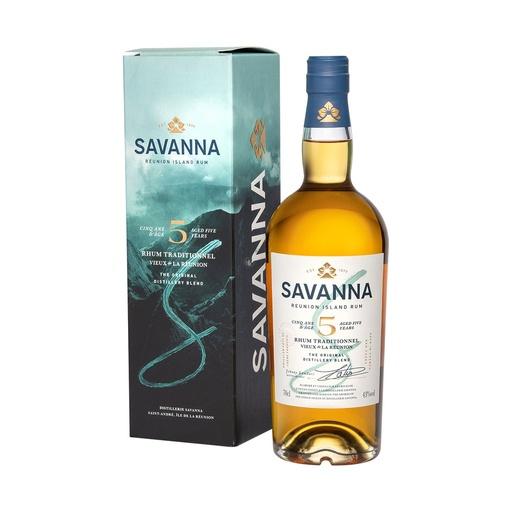 [rum905-d20] Savanna 5 ans Rhum Traditionnel Vieux 20cl DEGU
