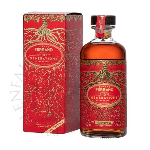 [cog398-d20] Pierre Ferrand 10 Generations Port Cask Cognac Grande Champagne 20cl DEGU