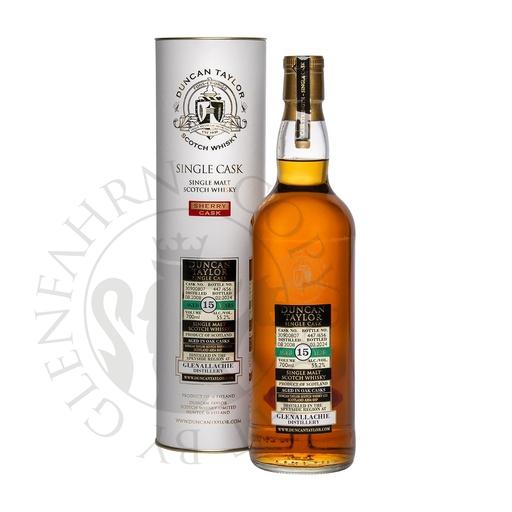 [dct489] Glenallachie 2008 15y Cask#30900807 Single Cask Duncan Taylor 70cl