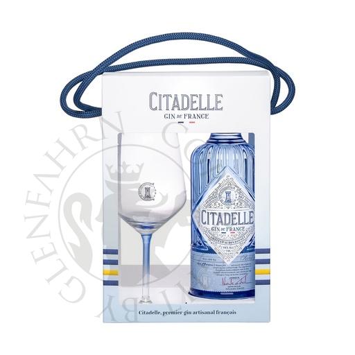 [gin006a] Citadelle Gin Geschenkpackung mit Glas 70cl