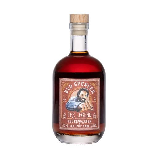 [stk008] Bud Spencer The Legend Feuerwasser St.Kilian Chili Zimt Whisky Liqueur 70cl