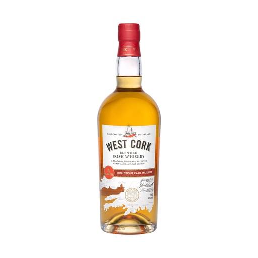 [wec017] West Cork Irish Stout Cask Matured Blended Irish Whiskey 70cl
