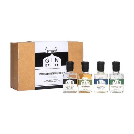 [gin384] Gin Bothy Country Collection Gin Box 4x5cl